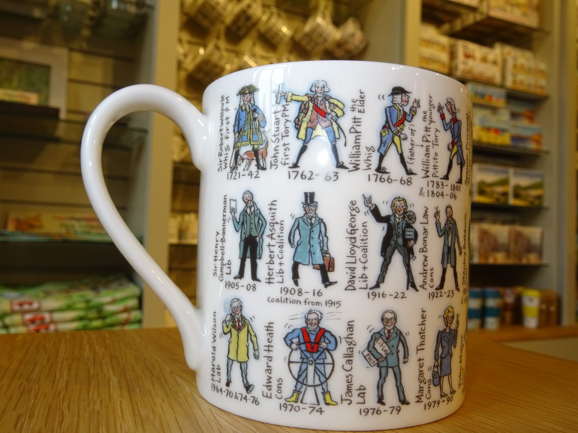 ceramic mug from Highcliffe Castle Shop