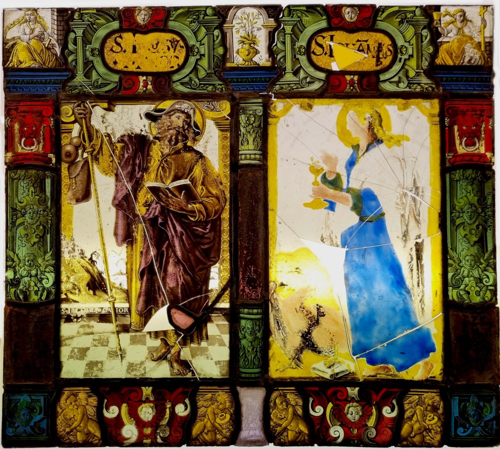 old stained glass