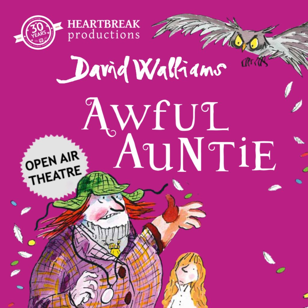 Awful Auntie Outdoor Theatre Performance poster